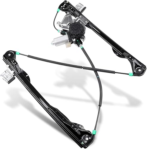 SCITOO Elevalunas con motor para Ford Focus 2000-2007, Replacemnet OE 741-875 Delantero derecho del lado del pasajero