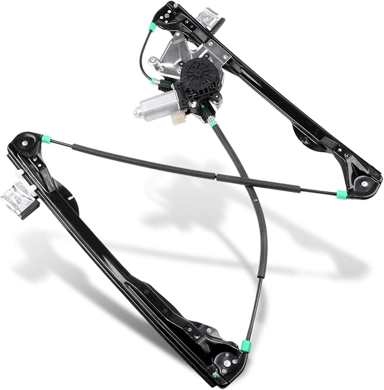 Regulador de vidro elétrico dianteiro direito com motor SCITOO para Ford Focus 2000 a 2007 – 1 unidade