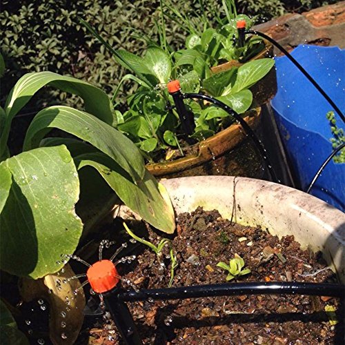 sikiwind Acessórios para Kit de irrigação - Sistema de rega automática de plantas para jardim ou gra