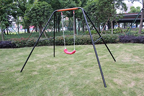 Movement God Kids Outdoor A-Frame Swing Set #TOP1
