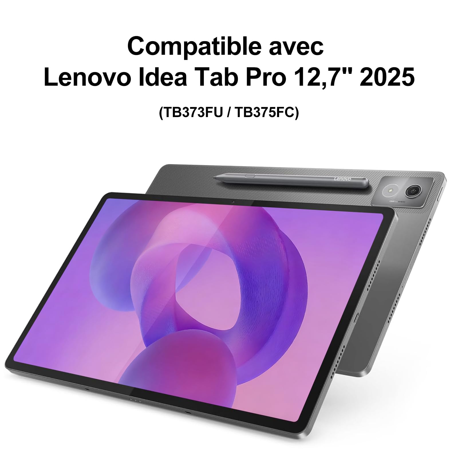 Coque Clavier pour Lenovo Idea Tab Pro 12.7" 2025 (TB373FU/ TB375FC)