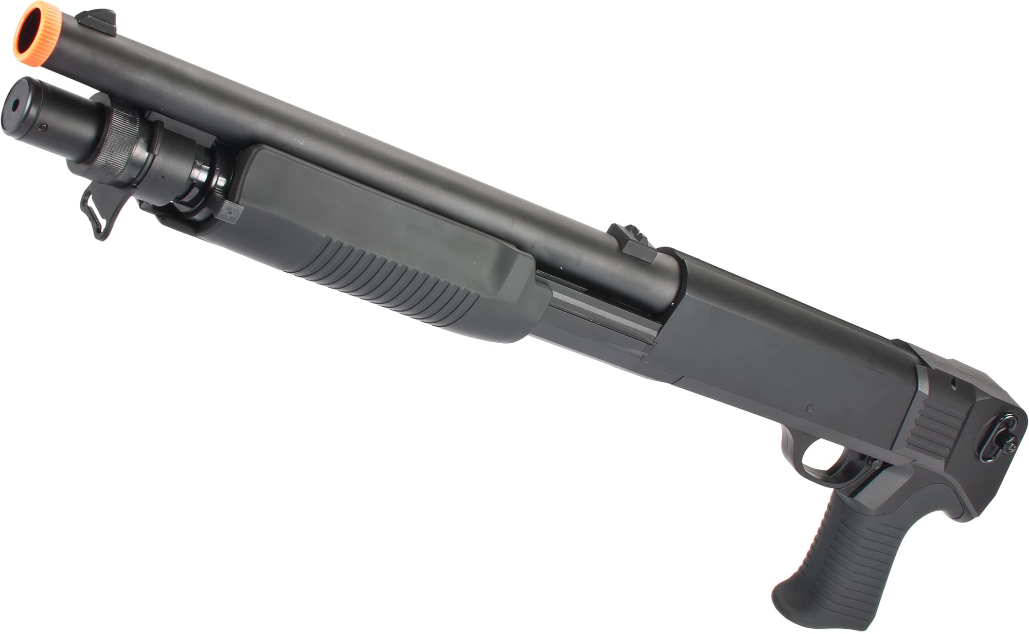 Evike Airsoft - ASG Franchi SAS 12 3-Shot Burst Airsoft Shotgun - Short