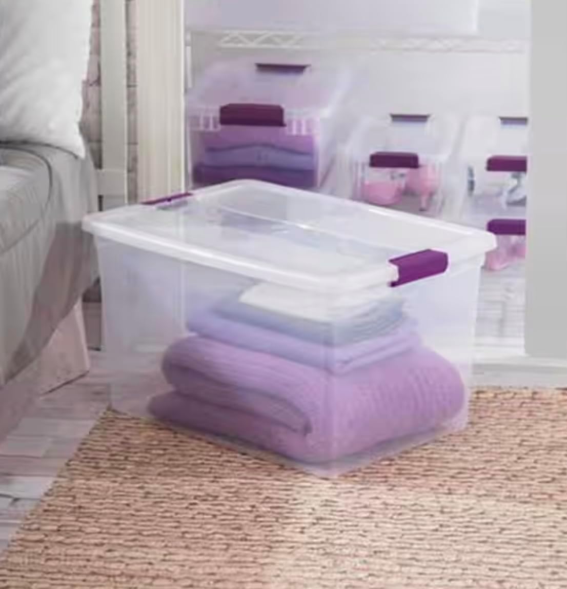 Latching Handle Storage Container (6-Pack) NN26041