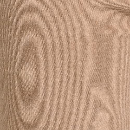 Image of Colorplus Men's Cotton Blend Solid Pattern Contemporary Fit Flat Front Casual Trouser