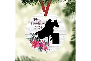 Christmas Ornament Merry Christmas Rodeo Rider