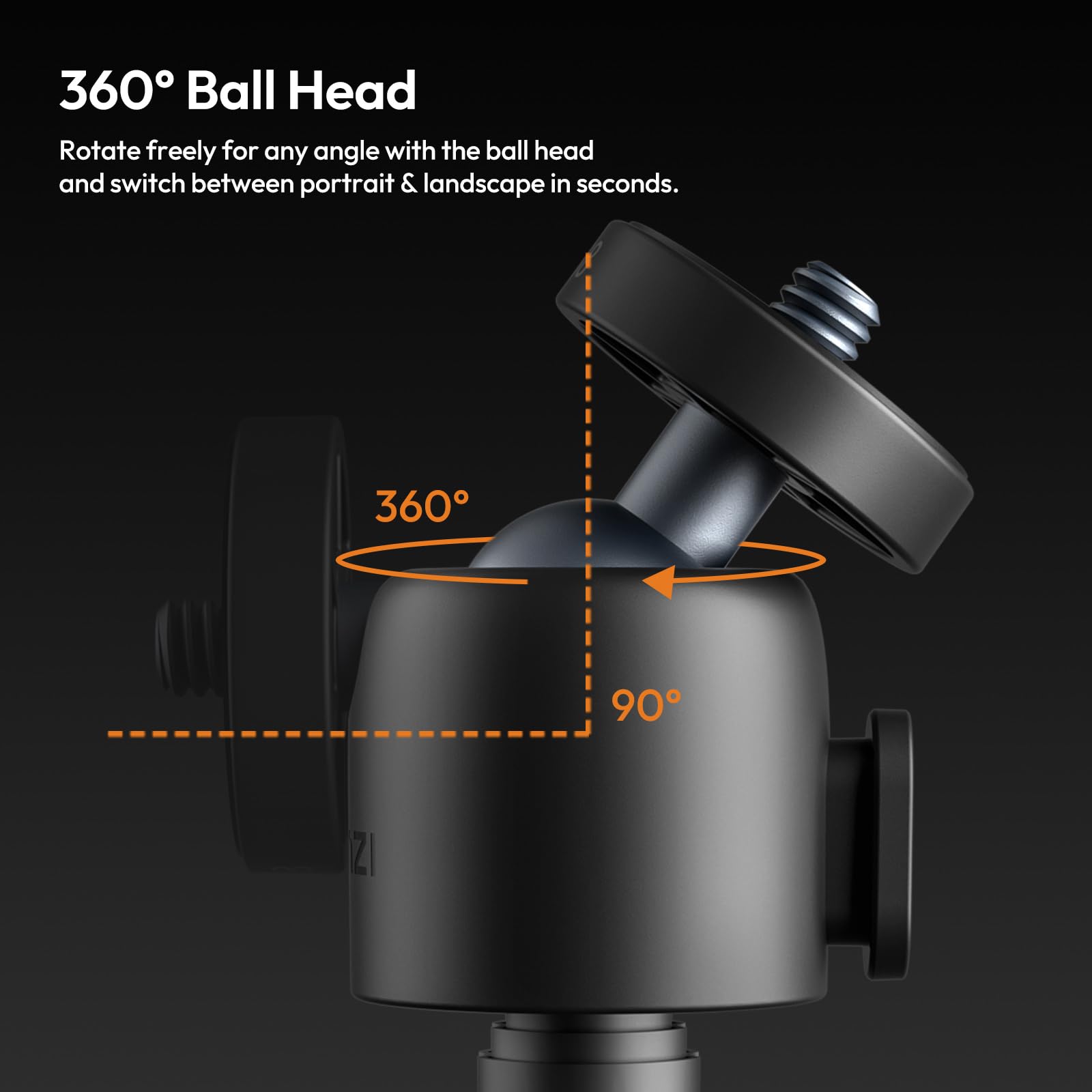 ULANZI MT88 Mini trépied avec Adaptateur de caméra d'action, trépied de Table avec Chaussure Froide, trépied de Voyage pour caméra d'action DJI Pocket 3, DJI Pocket 4, Insta 360 X5/X4/Action Cameras