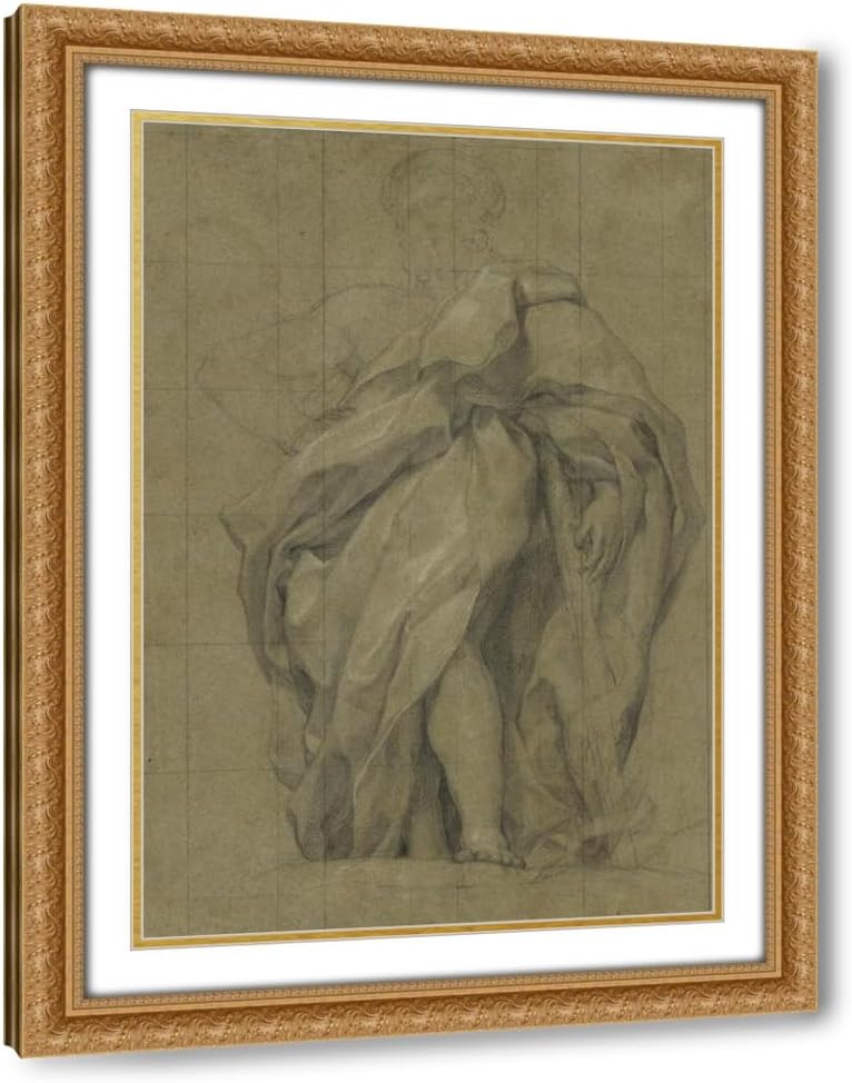 ArtDirect Asclepius (1762) Custom Framed Art Print Giclee Print or Canvas Options with Various Sizes and Customization by Anton Raphael Mengs
