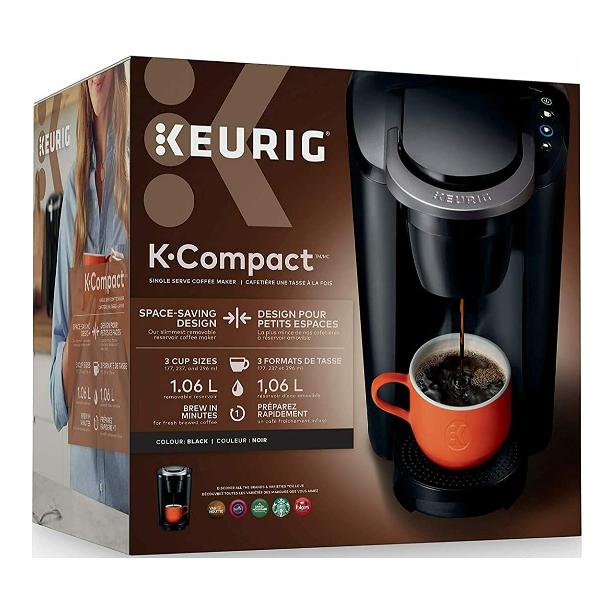 Keurig MAIN-85544 Compact Single-Serve 