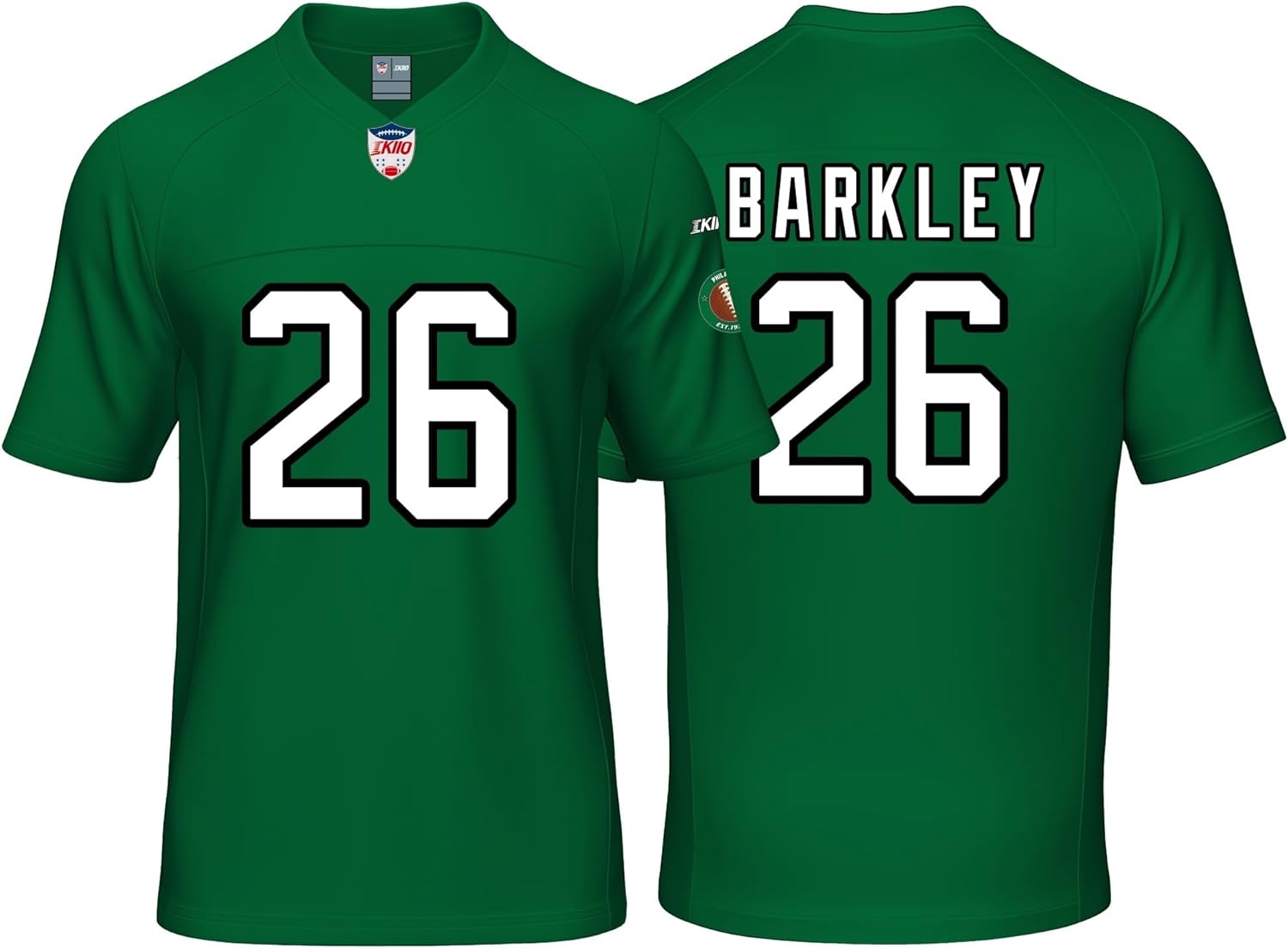 Mens/Youth Football Stitched T-Shirt for Sports Fan No Brand/Logos