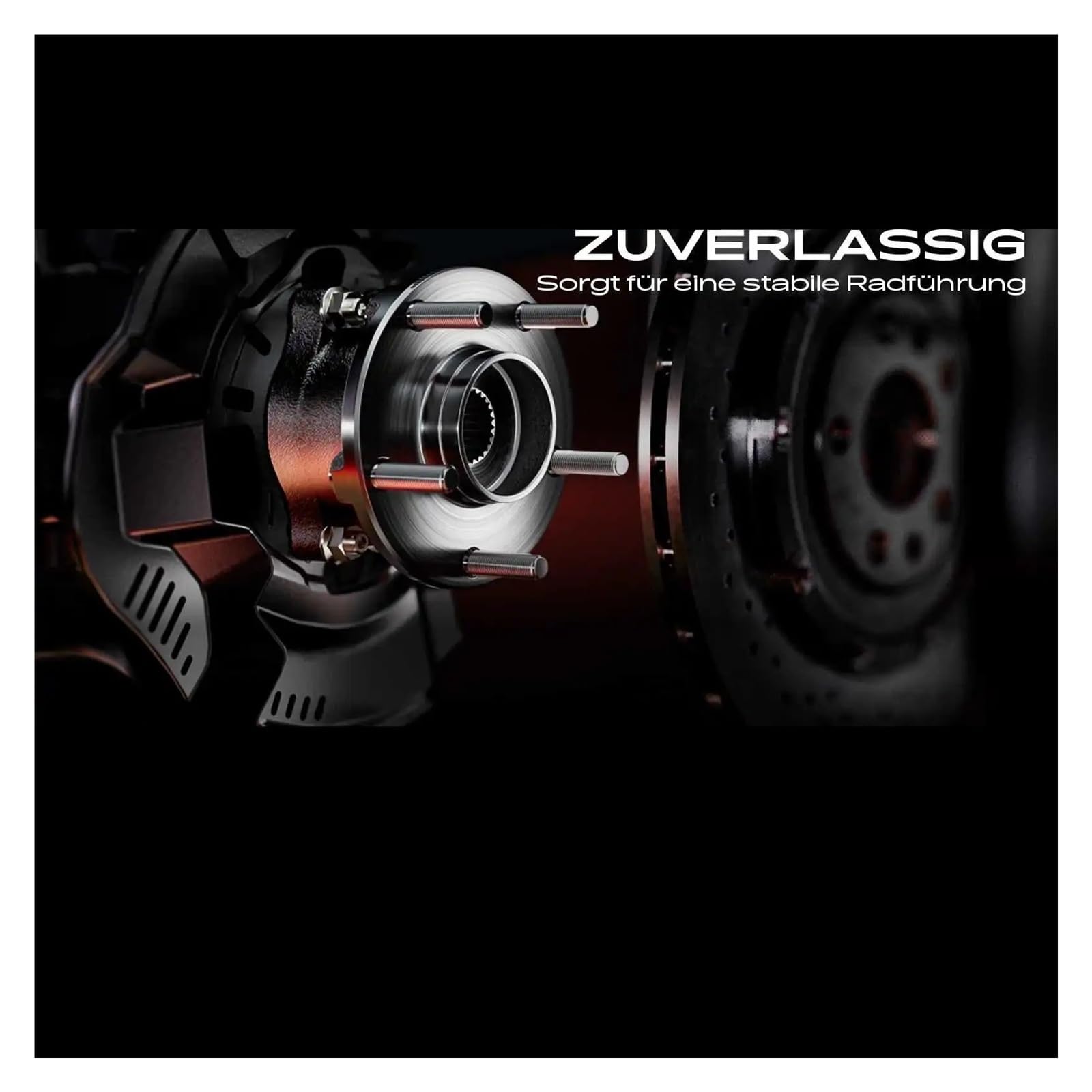 Generisch Radlagersatz Für Opel Für Antara L07 2.0L 2.4L 3.2L 2006-2011 2012 2013 2014 2015 2016 2017 VKBA7437 2X Radnabenlagersatz Vorderachse Beidseitig Radlager Sat