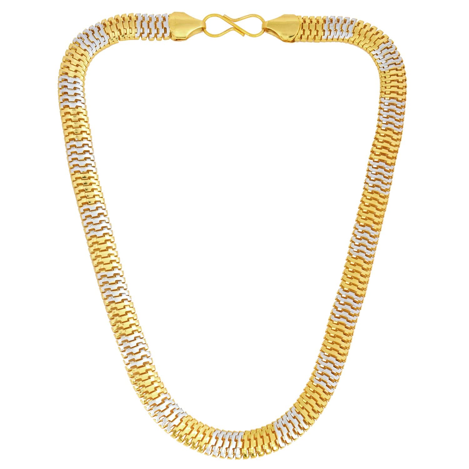 Stainless Steel Ball Chain Plated Metal Necklace Locket for Men and Women.-image-3