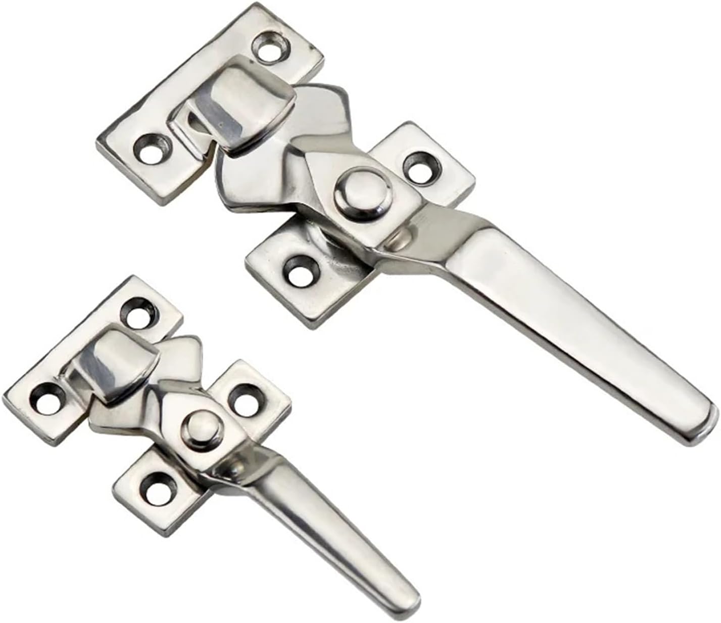 Stainless Steel/Zinc Alloy Heavy-Duty Door Handles Locks 1Pcs(Zinc Alloy-53mm)