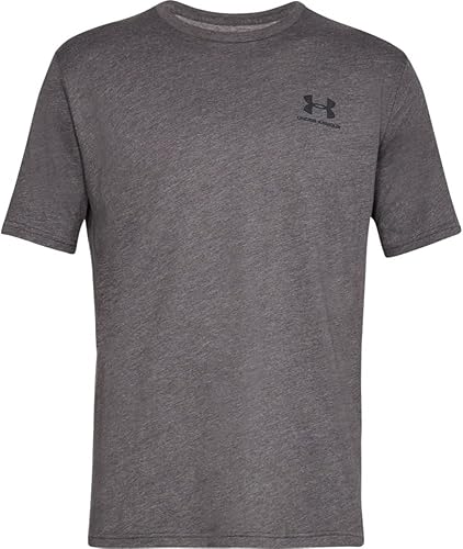 Miniatura 6 de Under Armour Camiseta deportiva de manga corta para hombre, con estampado en el lado izquierdo del pecho