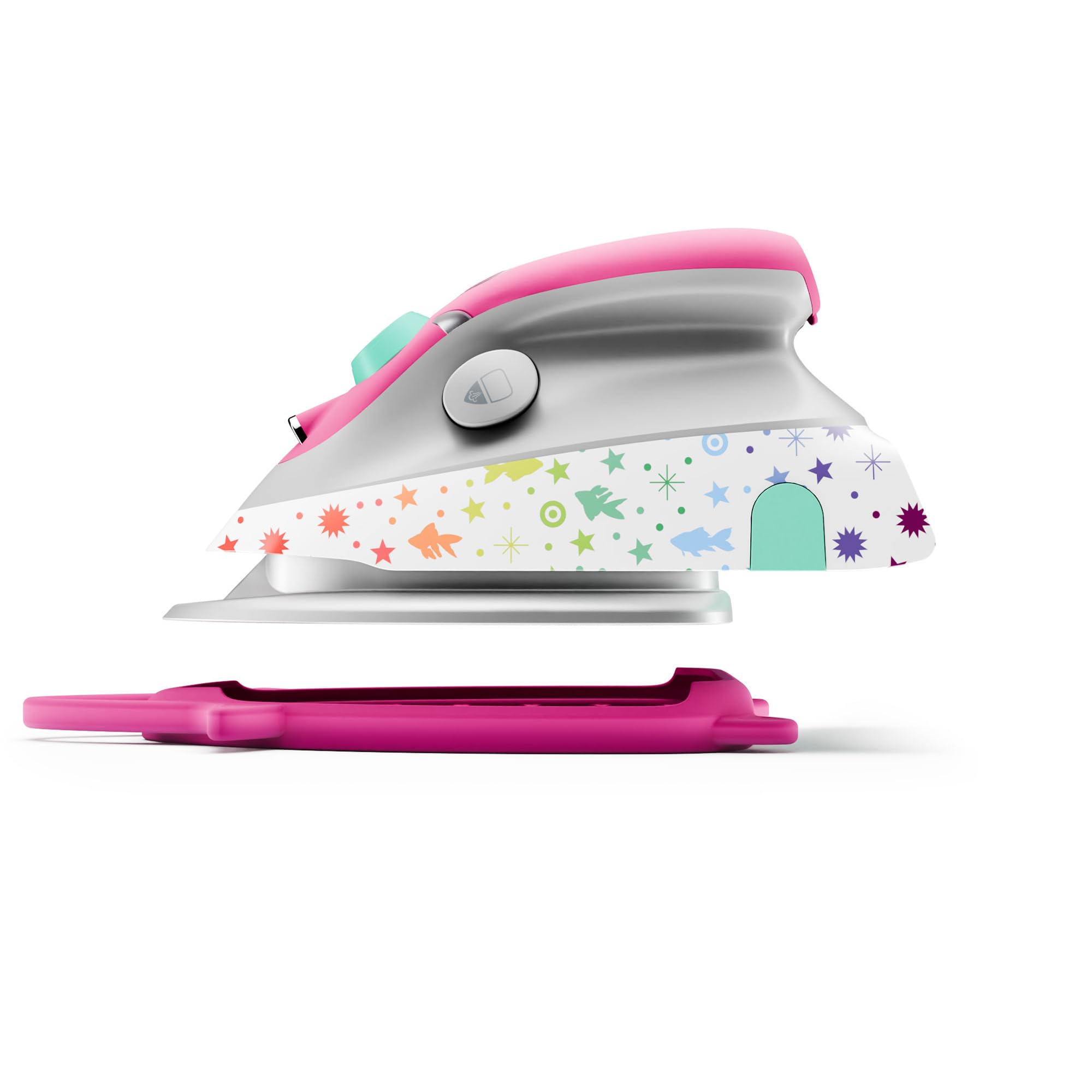 M3Pro Textile Compact Fabric Project Ferro da stiro a vapore con poggiaferro caldo Solemate, Tula Pink