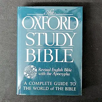 Oxford Study Bible Revised Apocrypha