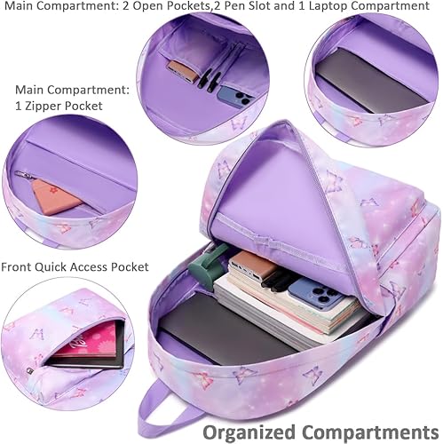 Miniatura 4 de Meisohua Mochila para niñas y escuelas primarias, mochila escolar para niños, bolsas escolares ligeras para niñas y niños