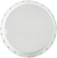 Vista 5 de Christopher Knight Home Lilac Outdoor - Mesa auxiliar de hierro de 12 pulgadas, color blanco