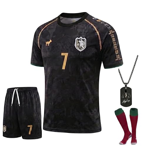 Kids Soccer Jersey Uniform Set 4pc Youth Football Shorts Socks
