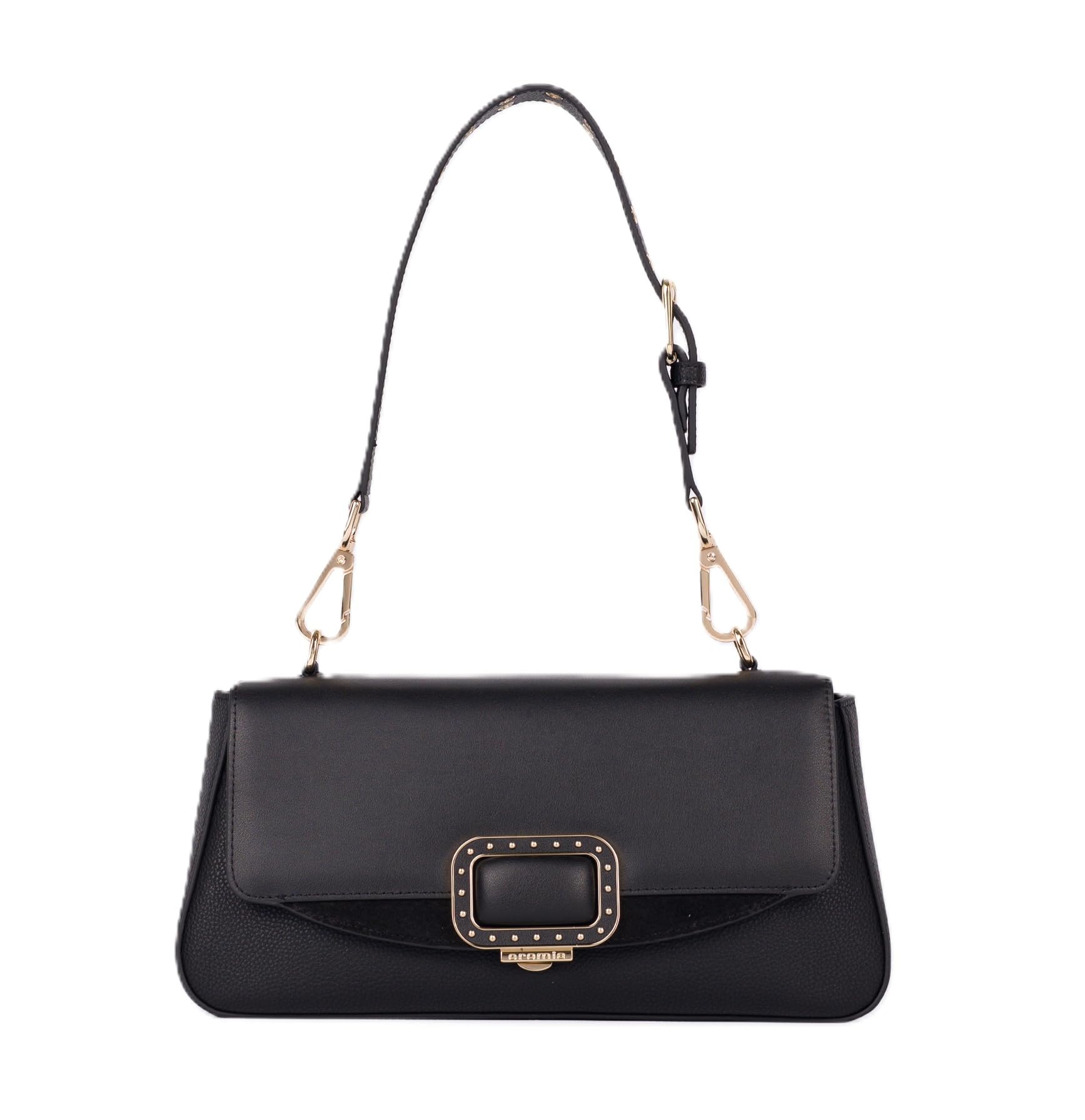 CROMIA LADIES BAG GRACE (Borsa a Shiella) BLACK 29x14.5x8cm
