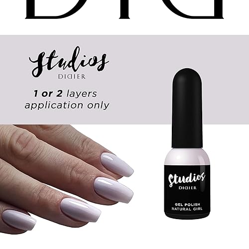 Miniatura 2 de DIDIER LAB - Studios Gel Polish Natural Girl - Productos profesionales de manicura y pedicura - Pigmento rico para una cobertura completa de las