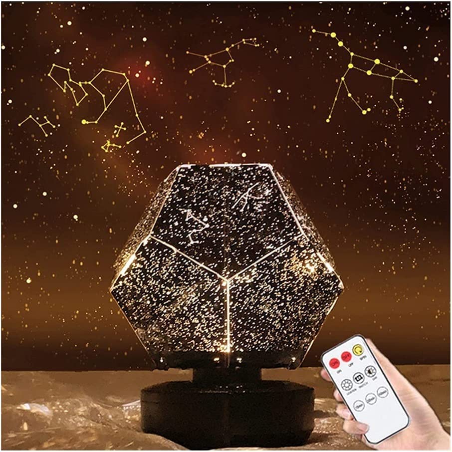 Clefairy Galaxy Star LED Night Light Projector Bluetooth Music Player Rotating 3 Colours Adjustable Lights USB Cable Rechargeable Remote Control-image-26