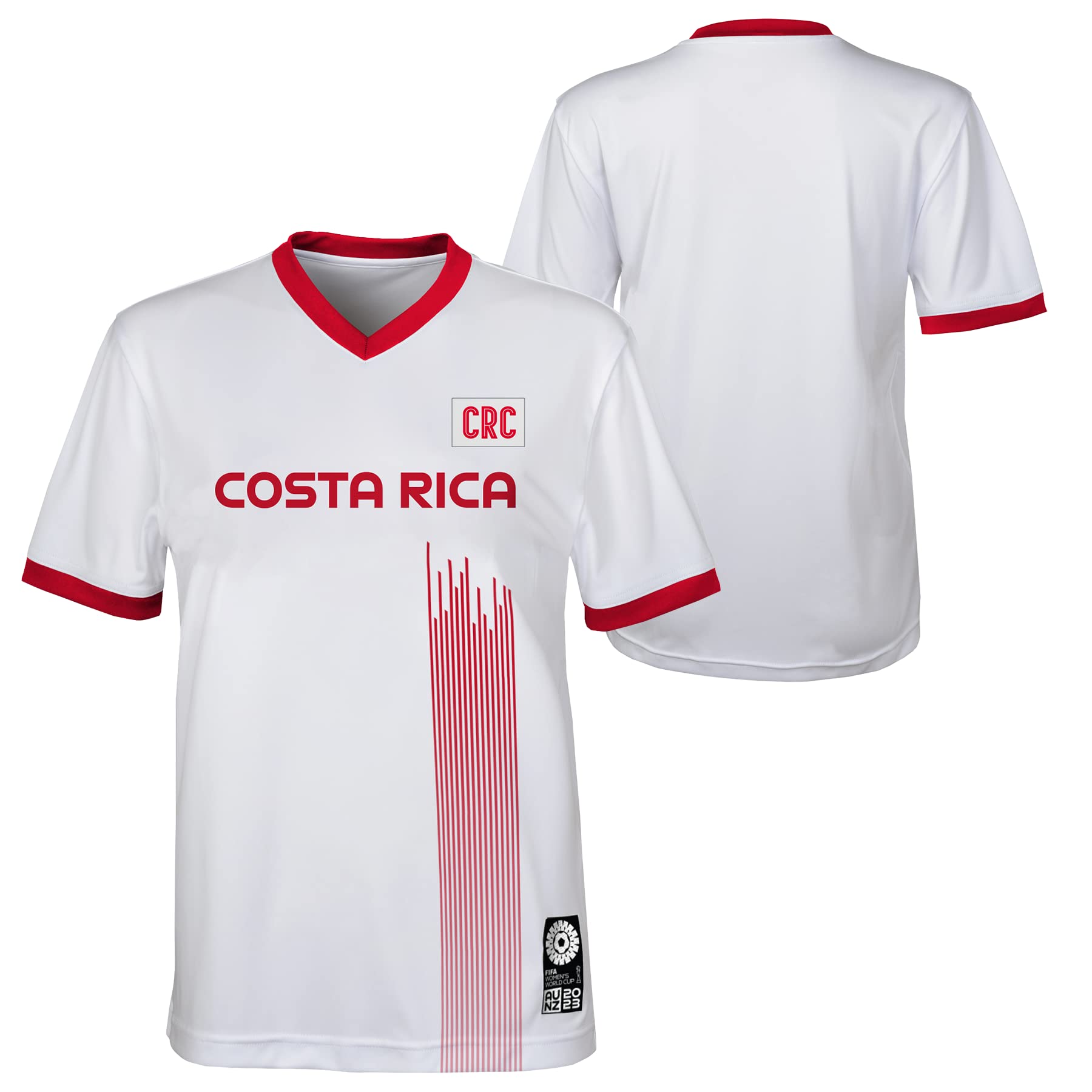 FIFA 365 2017 Maglia Ufficiale FIFA 2023 da Donna per La Coppa del Mondo di Calcio, per Adulti, Costa Rica T-Shirt Unisex - Adulto (Pacco da 1)