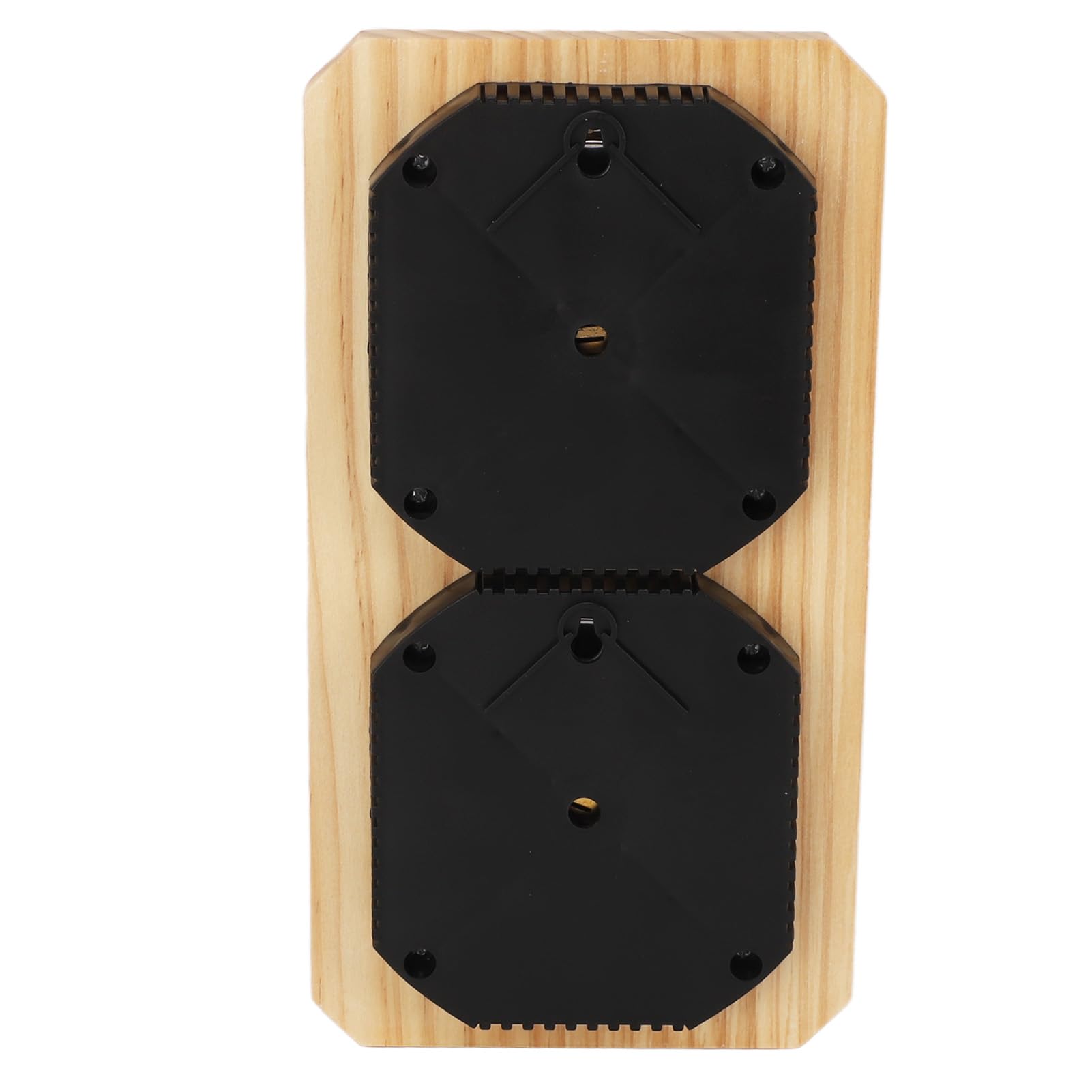 Higrotermógrafo para Sauna, 0 a 100 Humedad Madera PC ABS Cobre 2 en 1 Termómetro Higrómetro para Sauna para la Familia