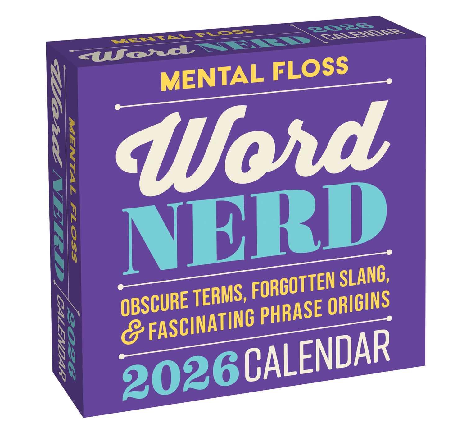 Word Nerd 2026 Calendar: Obscure Forgotten Slang & Fascinating Phrase Origins