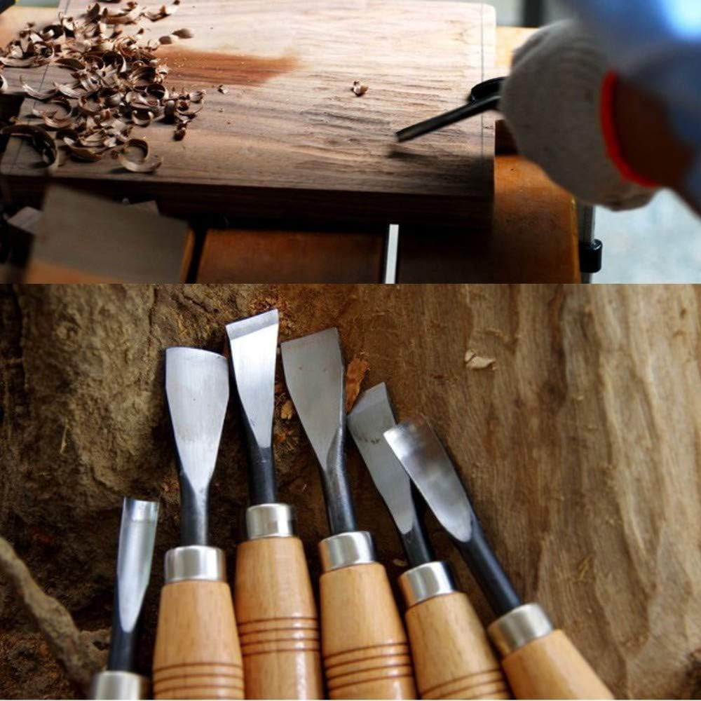 Flash Sale Buy 1 get 1 SUNREEK Wood Sculpture Carving Chisel Tool Set DIY Art Craft(8 Pcs)