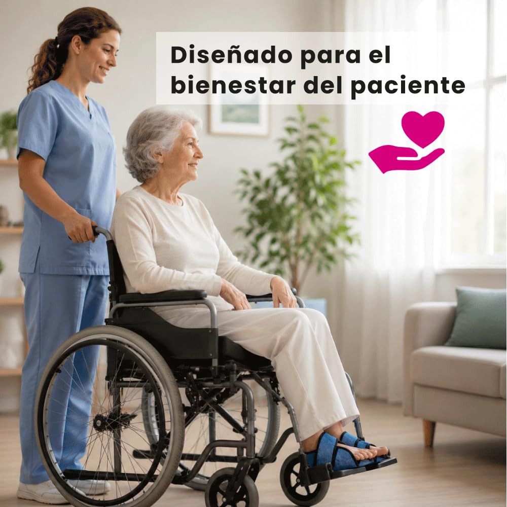 Ubio Par Patucos Antiescaras Saniluxe Verano – Protector Talones para Encamados o Silla, Transpirable Bambú, Antibacteriano, Ayuda a Prevenir Úlceras de Presión, Llagas - Taloneras Antirozaduras Pies