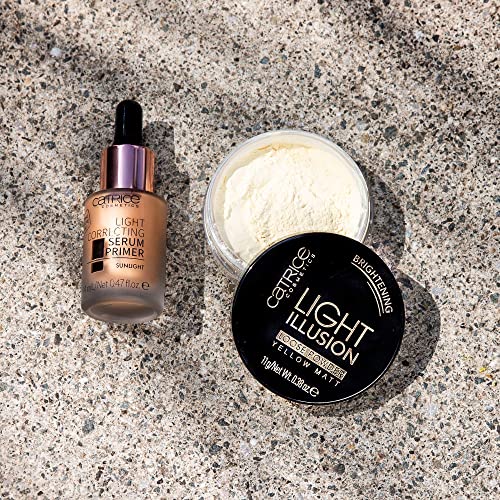 Catrice light illusion polvos sueltos yellow matt