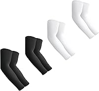 Vista 29 de Aegend - Mangas de protección solar con compresión, para cubrir tatuajes, mangas solares para hombres, mujeres y jóvenes