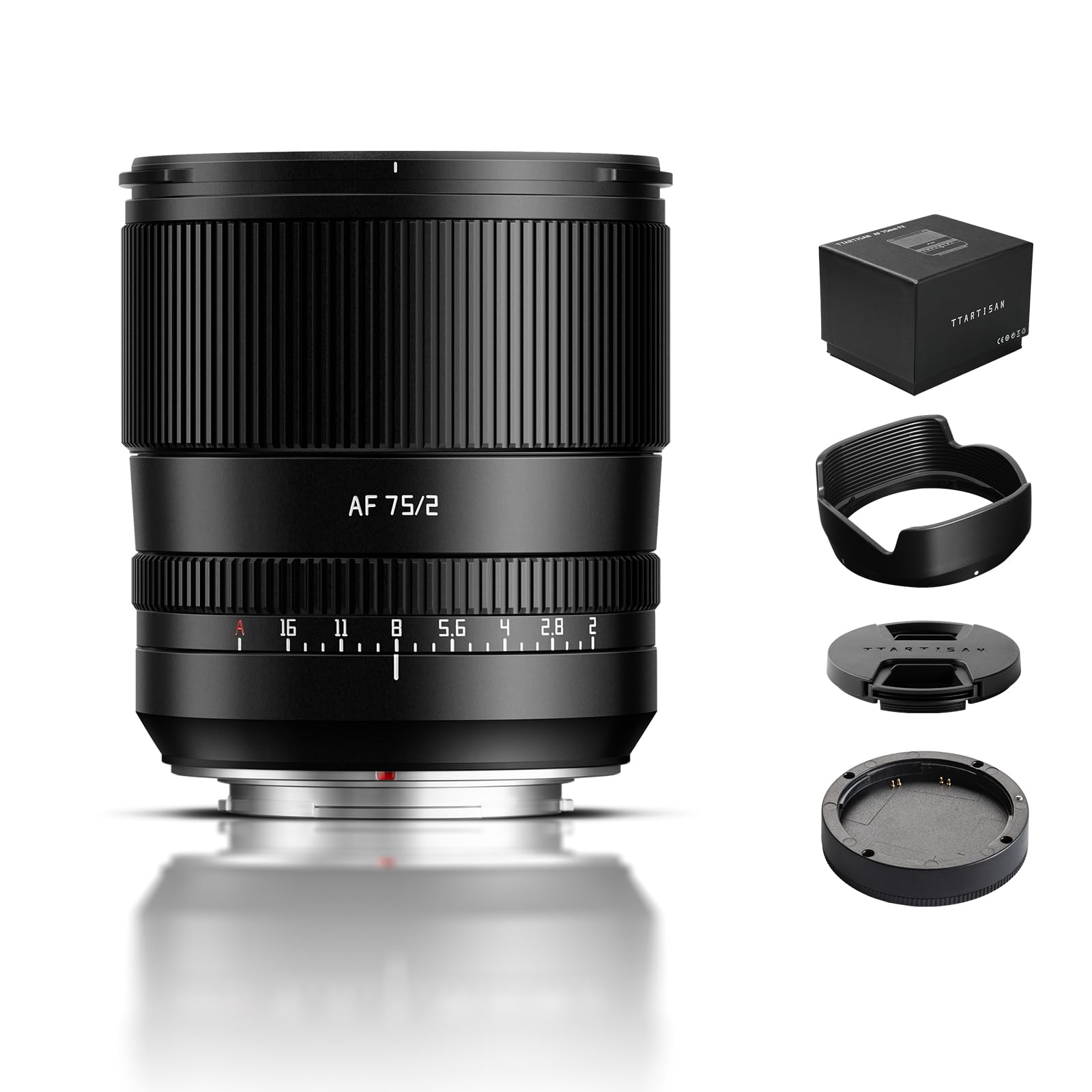 Amazon.co.jp: TTARTISAN 75mm F2 AF FX マウントレンズ フル フレーム