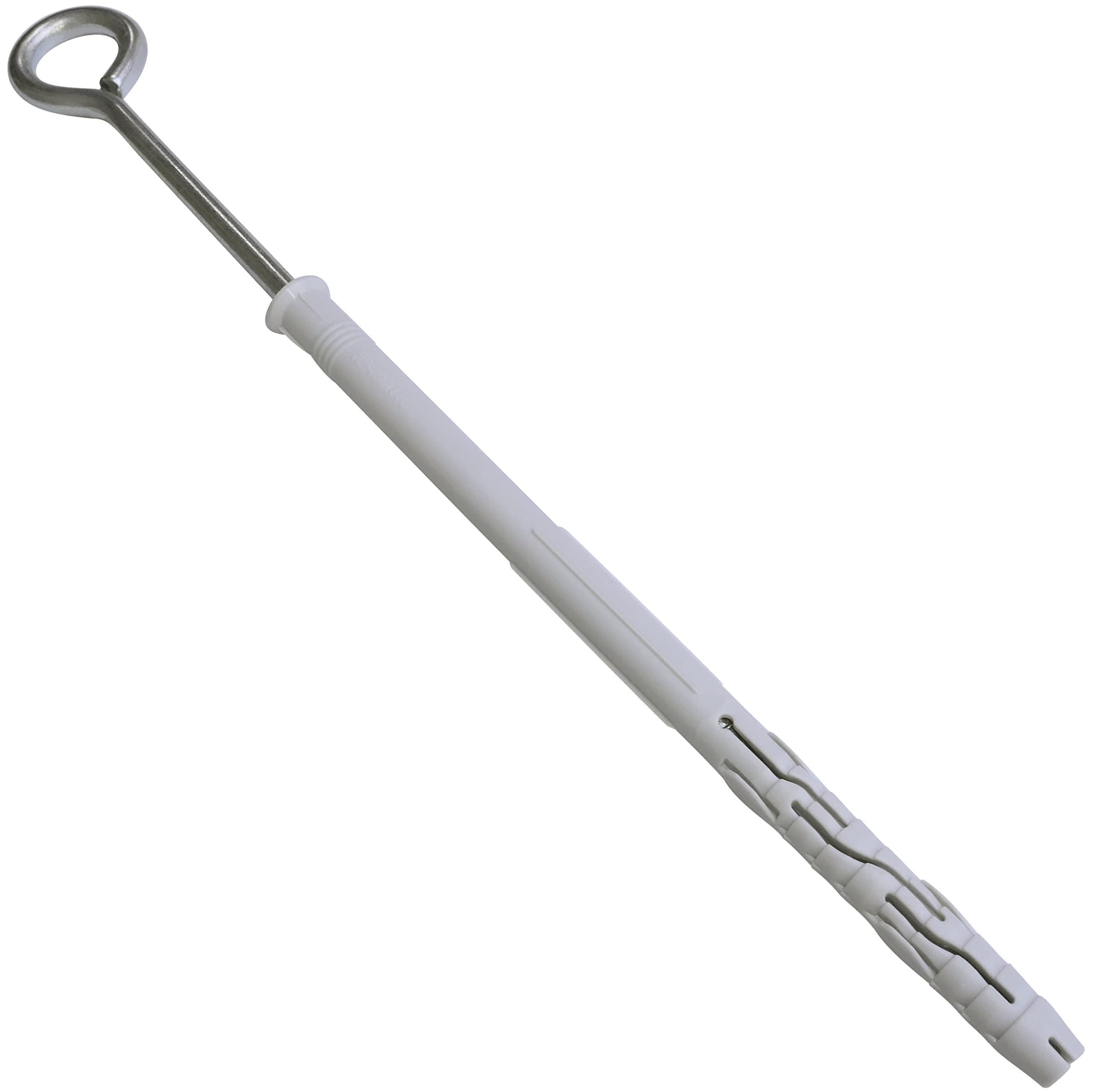 AERZETIX - Juego De 5 Escarpias Para Atornillar De Metal Con Rosca Métrica M8x80mm - Gancho Angular - Gancho En Forma De L - Alcayatas Roscado De Enganche - C48196