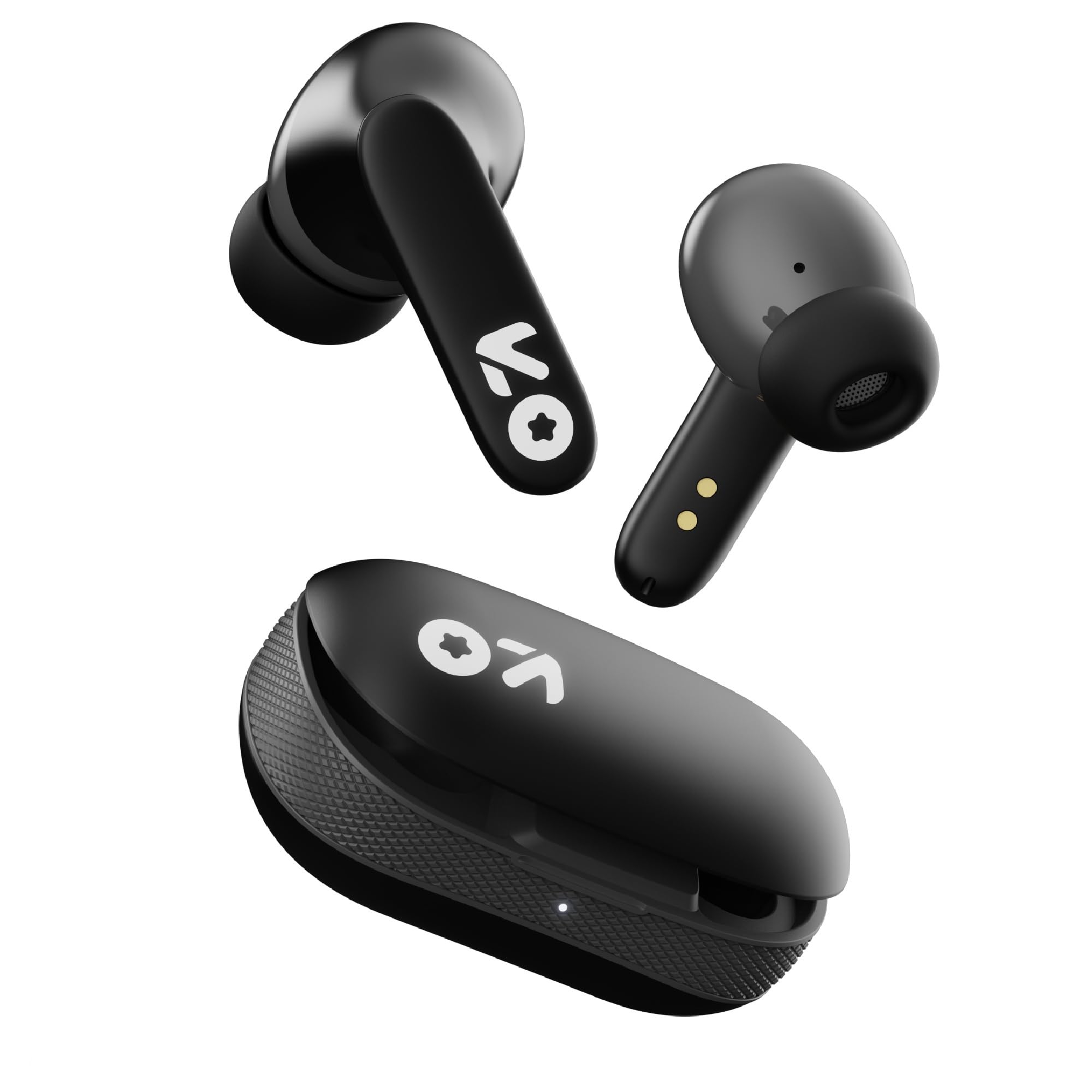 GOBOULT Y1 Ear Buds Wireless with 50Hr Playtime, Clear Calling ENC Mic, Low Latency Made in India, Gaming, 10mm Bass Drivers Earbuds Buds TWS Bluetooth (Black) discount deal