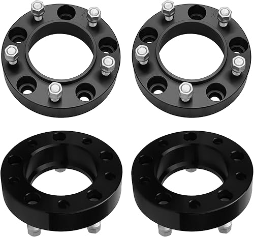 BRTEC Espaciadores de rueda centrados de 1.5 pulgadas para Toyota 1998-21 Land Cruiser 08-21 Sequoia 07-21 Tundra 98-07 LX 470, 08-21 LX 570