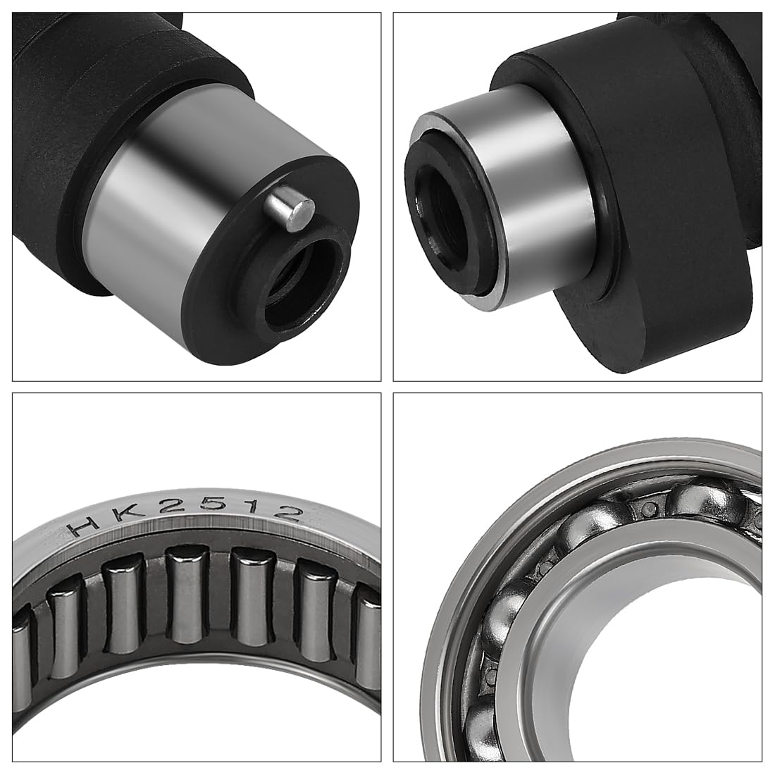Kit árbol de levas & cadena & engranaje & rodamiento para Yama-ha Warrior Big Bear 350 YFM350X/YFM350 Moto-4 1989-2005 5UH121700000