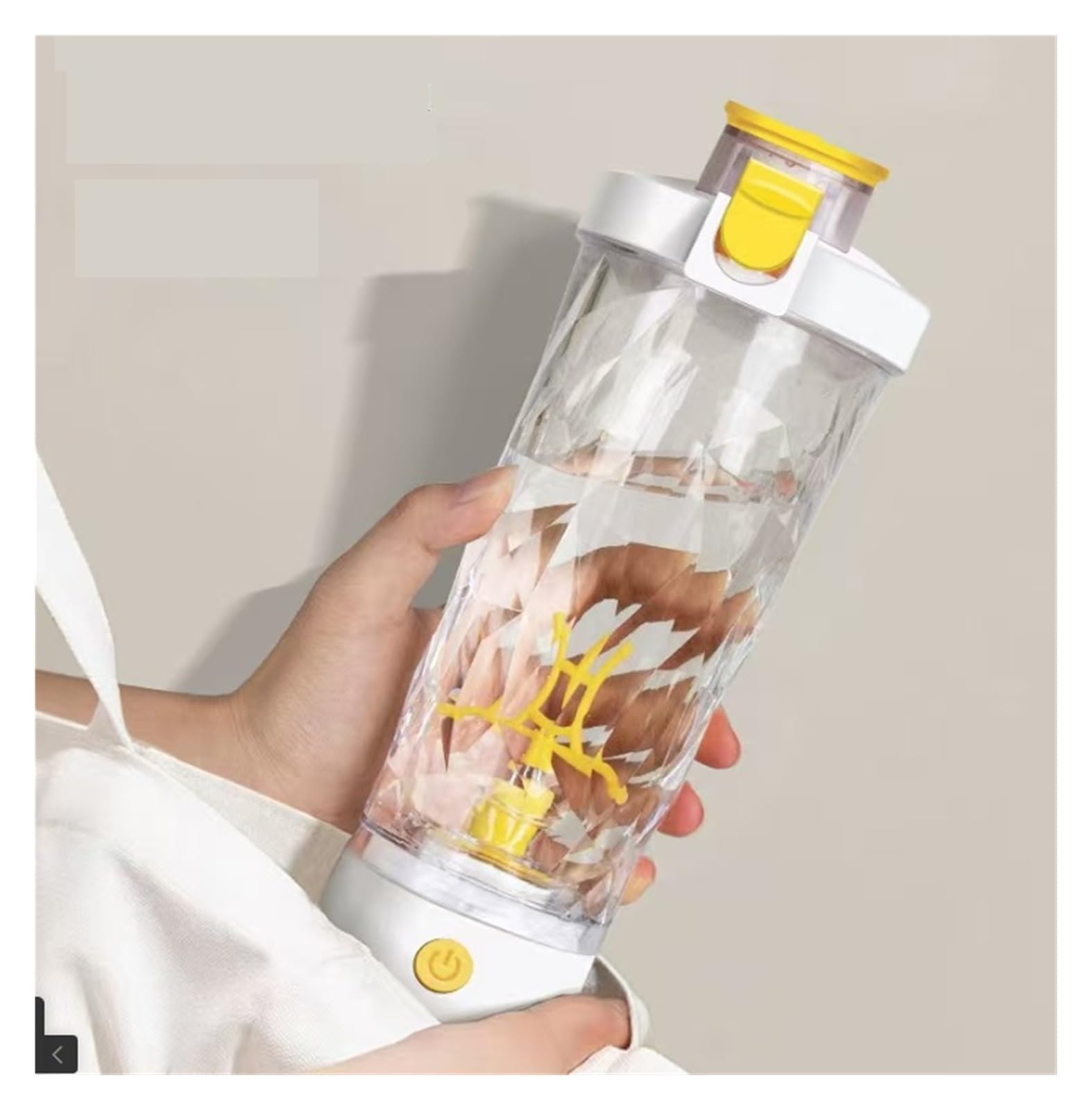 Selbstumrührender Becher, Elektrischer Proteinpulver-Shaker Mixer Becher 700 Ml für Zuhause, Büro