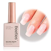 Vista 68 de Beetles Esmalte de uñas en gel, 1 unidad de 15 ml/0.5 oz, color natural, esmalte de uñas en gel neutro, color durazno (Peach), esmalte translúcido
