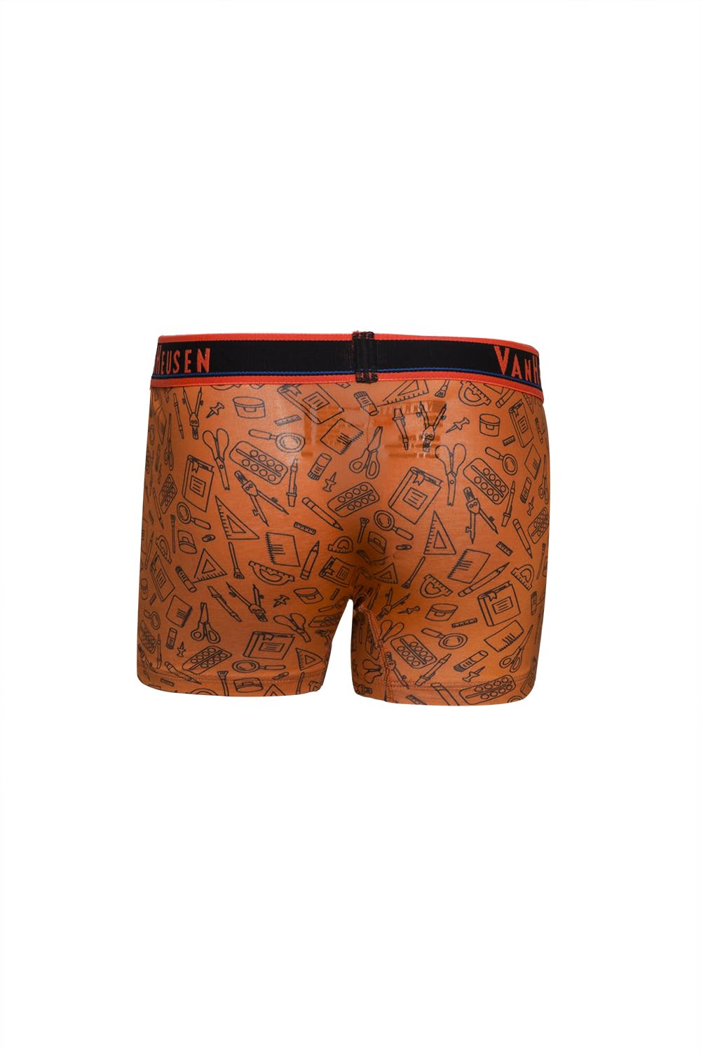 Van Heusen Boys Trunks - Combed Cotton Elastane - Pack of 2 - Allover Print, Ultra Soft Multicolour 4
