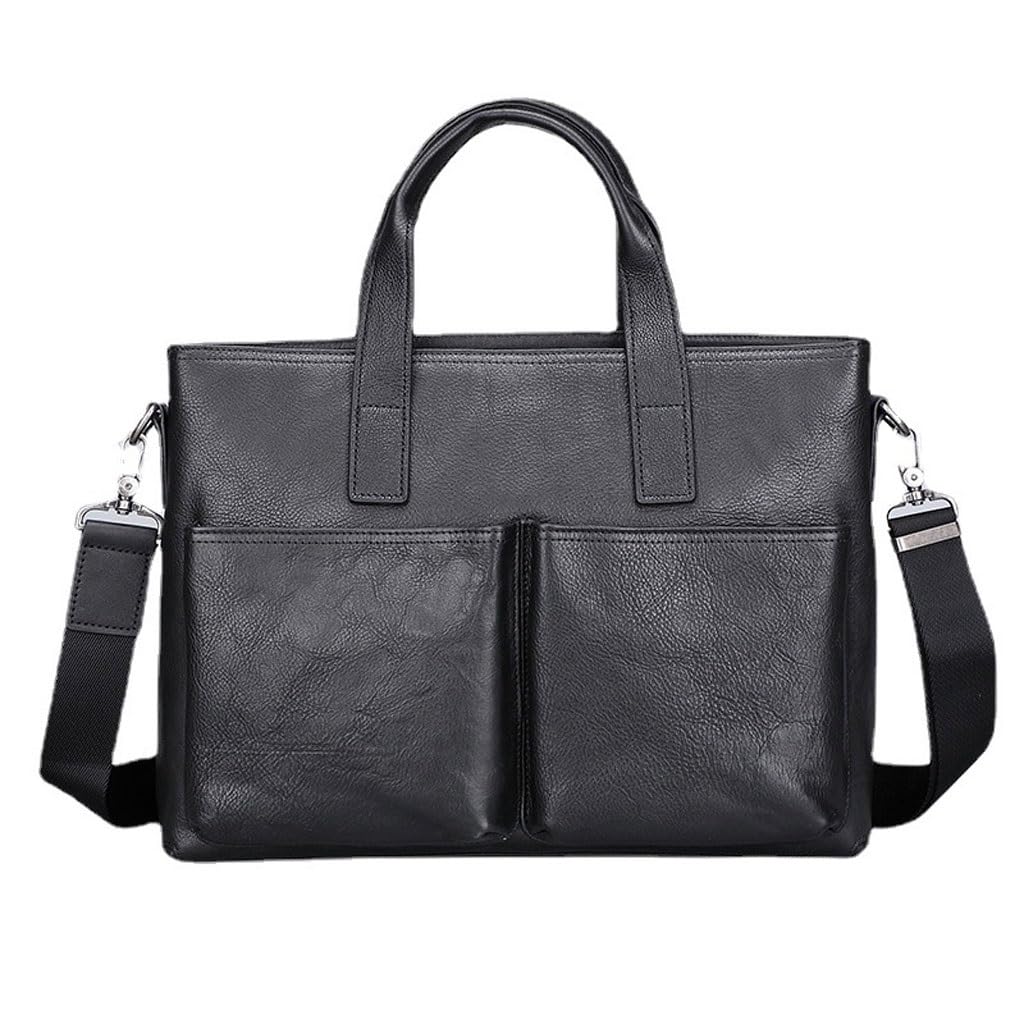 Sac à bandoulière d'affaires en cuir de vache pour vos rendez-vous parisiens