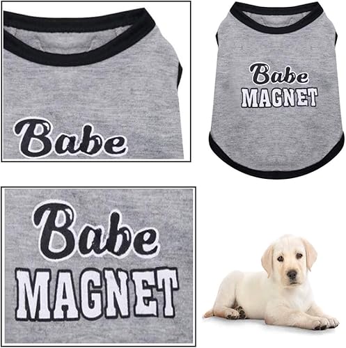 Miniatura 6 de 8 piezas de camisas para perros, camisetas para cachorros, ropa para perros pequeños y medianos y niñas  niño