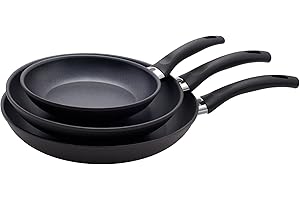 BALLARINI Parma Arezzo by HENCKELS 3-pc Nonstick Fry Pan Set, Made in Italy