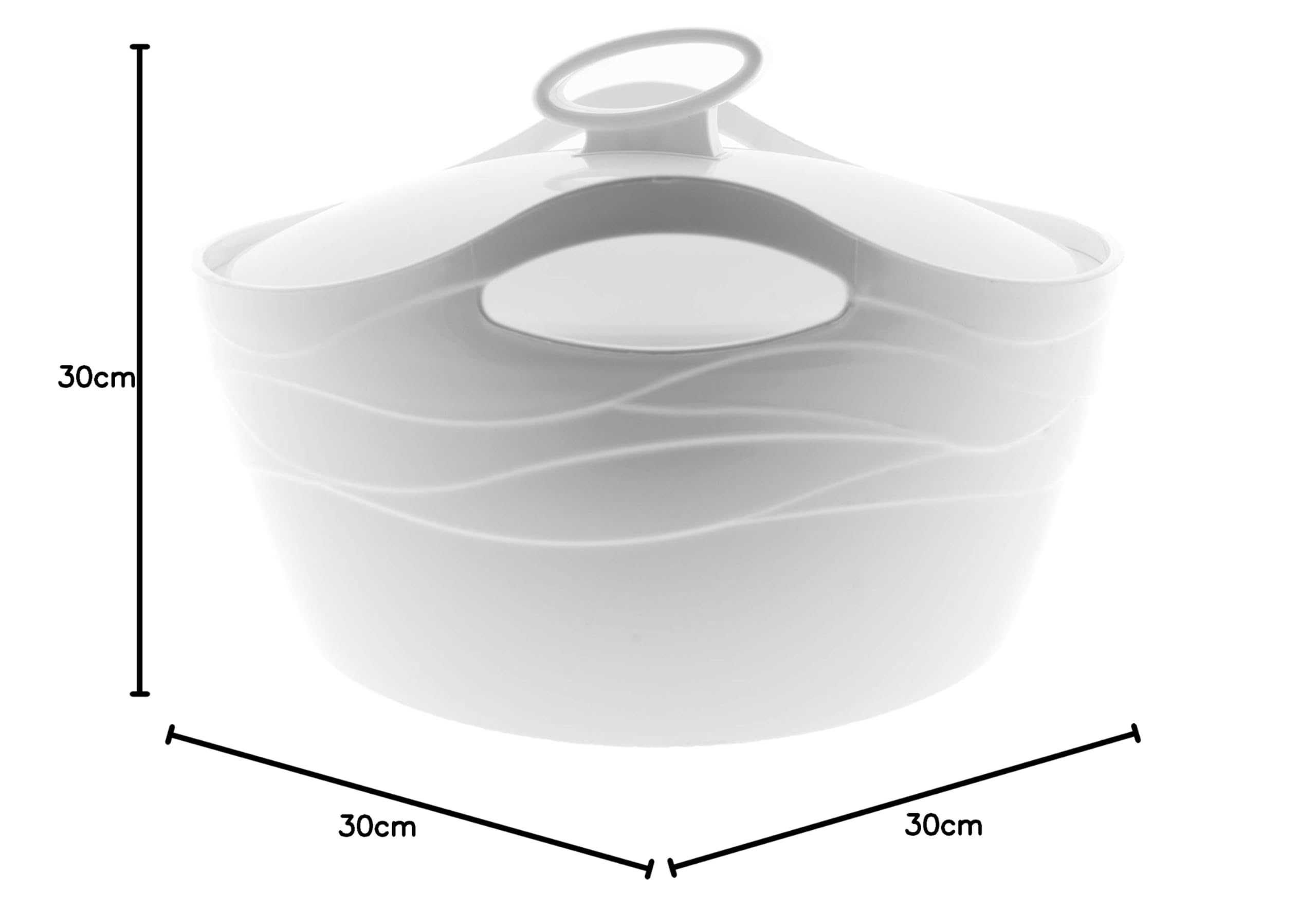 BEM Thermoschüssel mit Deckel, Edelstahl Thermobehälter für Essen 5L | Warmhaltebehälter, Thermos Essensbehälter, Thermobox Schüssel