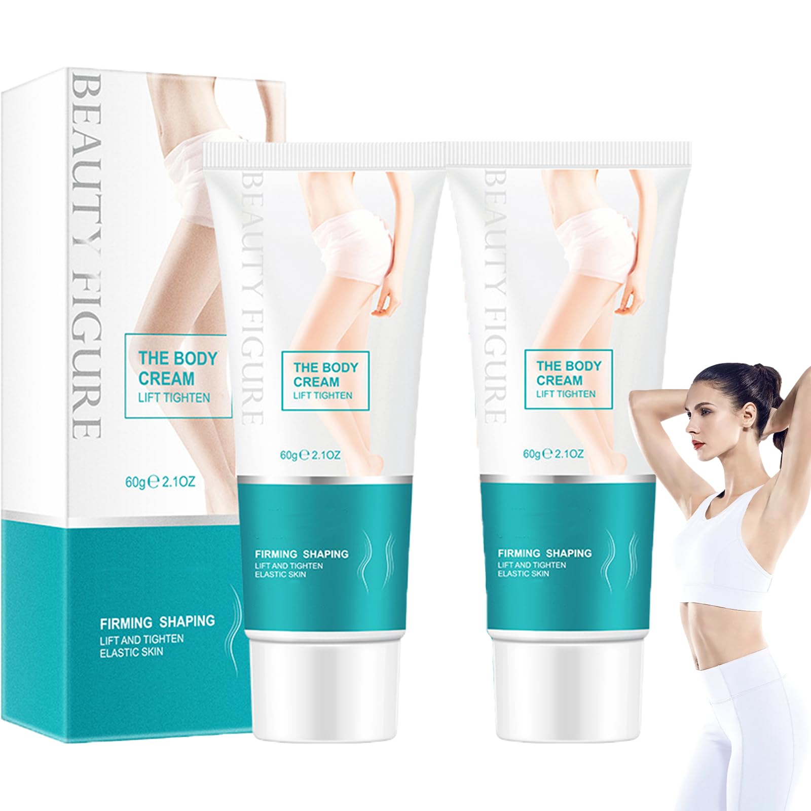 Multi Effect Body Massage Cream,Beauty Figure Massage Cream,Skin Firming Body Moisturizing Cream,Fast-Absorbing, Non-Greasy (2)