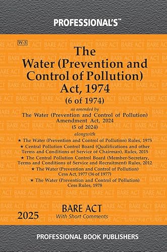 Water (Prevention and Control of Pollution) Act, 1974 alongwith Rules