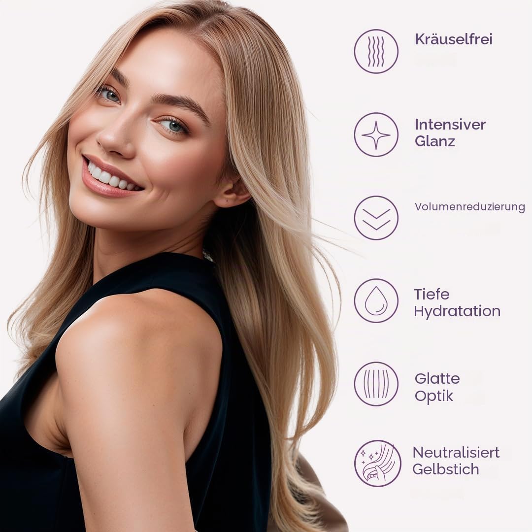 I Belli Capelli Ravenna Blond Kit, Hair B-tox Treatment for Blond & Argan Oil Mask 250g - B-tox Capilar Para el Cabello, Formaldehydfrei - Anti-Frizz, Glättung