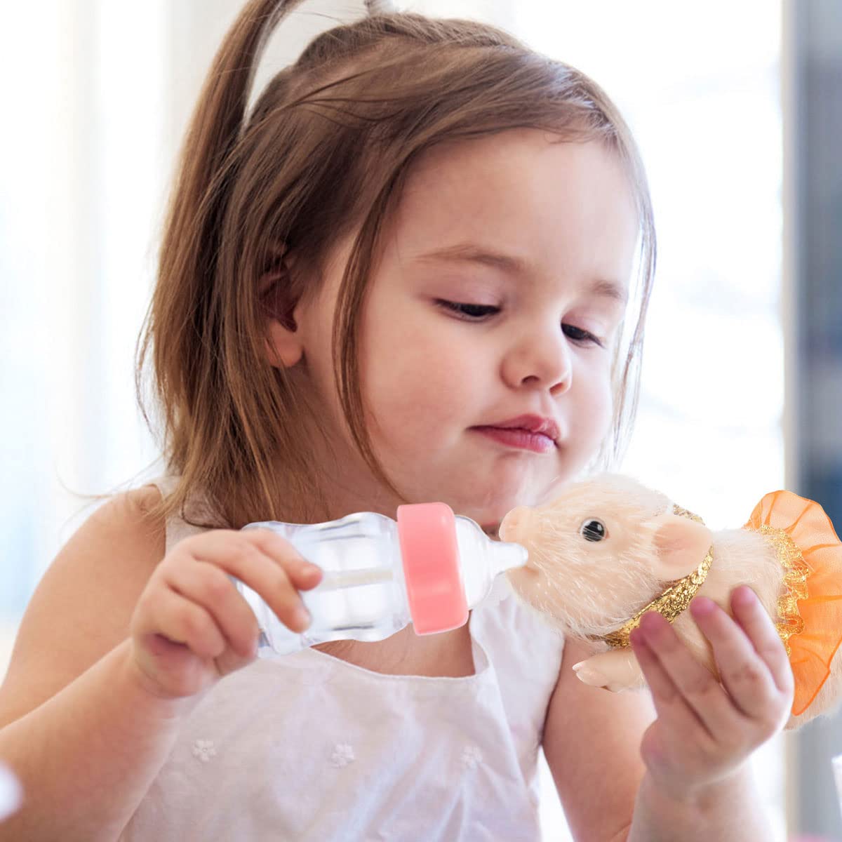 Snapklik.com : Txkrhwa 6Inch Silicone Pig Doll Toy Mini Soft Lifelike ...