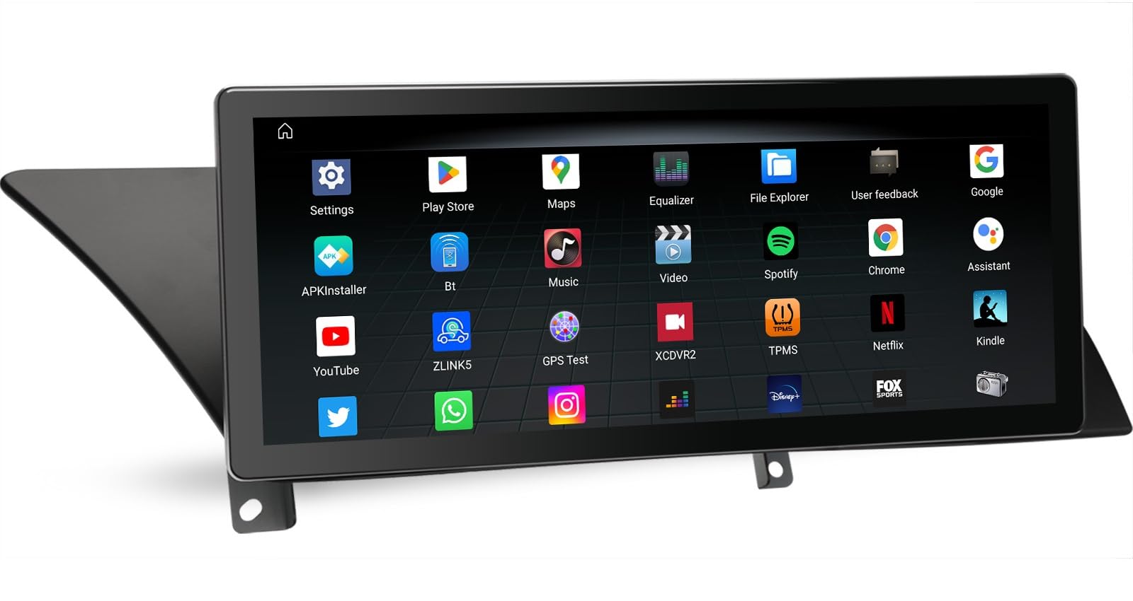 10,25" Android 16 Autoradio CarPlay pour Audi A4 A5 B8 S4 S5 RS4 RS5 MMI | Snapdragon 8 Core GPS Navigateur Android Auto commandes au volant, WiFi, DSP, DAB+, Bluetooth, 4G LTE, écran tactile