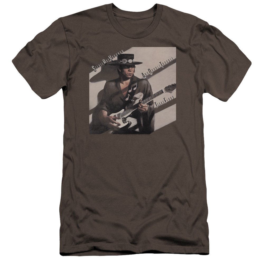 Stevie Ray Vaughan Texas Flood Unisex Adult Canvas Brand T Shirt for Men and Women